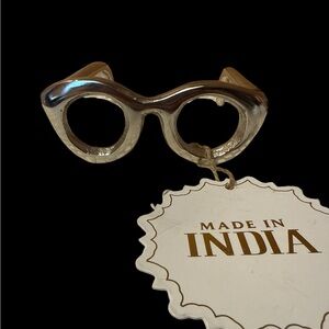 India Metal Eye Glasses NWT Decor Prop